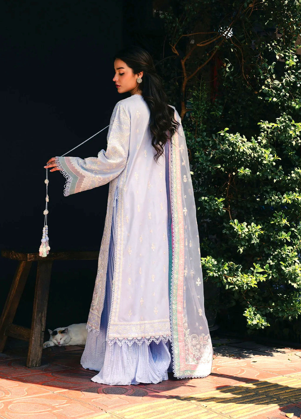 Mulaqat by Afrozeh Unstitched Embroidered Lawn 3 Piece Suit