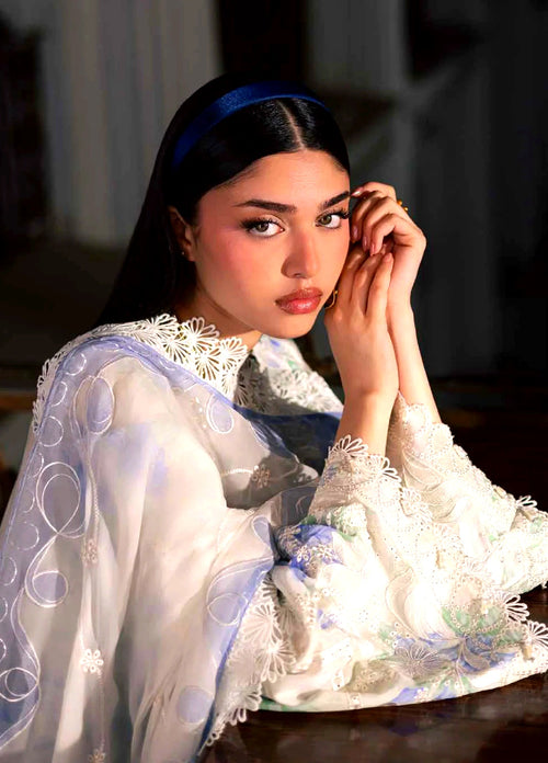 Maya by Nureh Unstitched Embroidered Luxury Lawn 3 Piece Suit