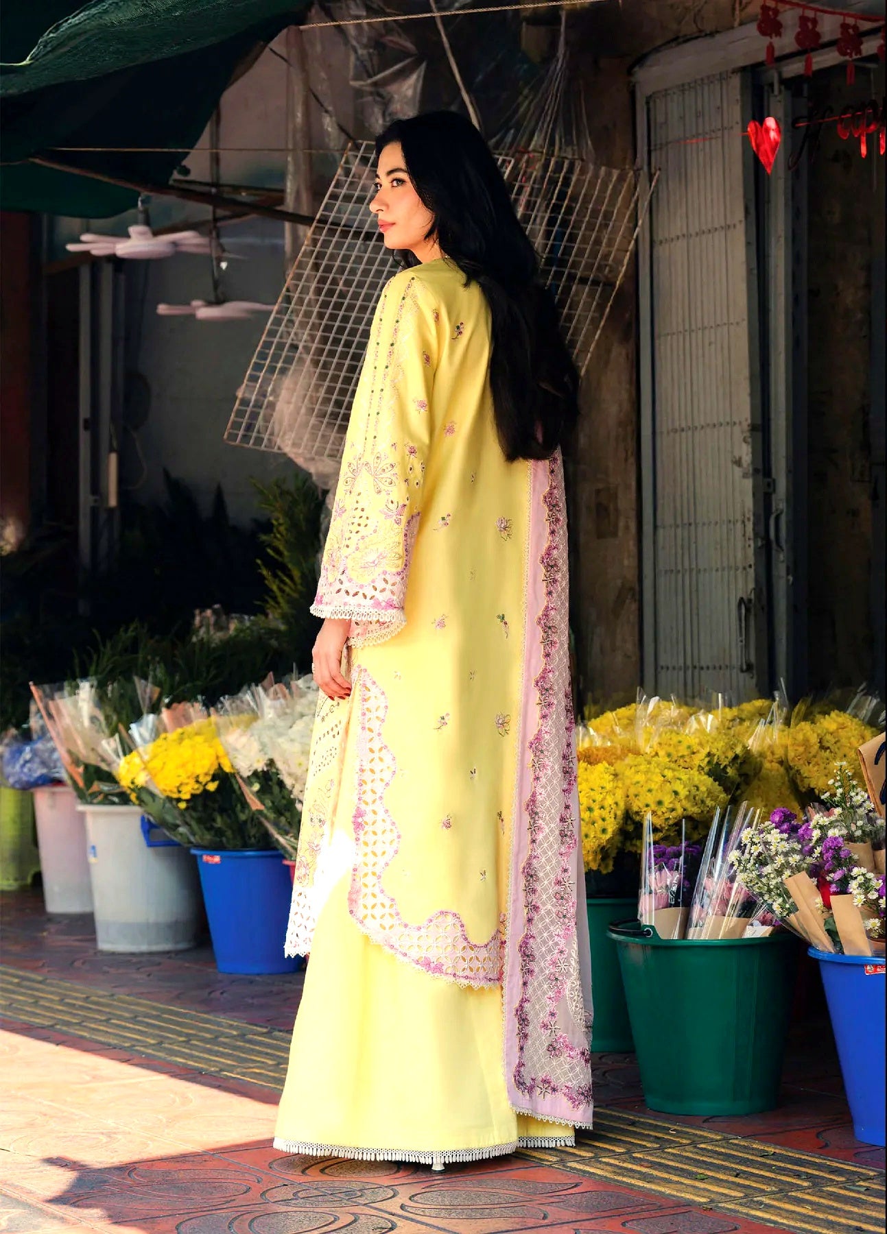 Mulaqat by Afrozeh Unstitched Embroidered Lawn 3 Piece Suit